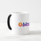 Bitcoin Miami Magische Mok (Voorkant links)