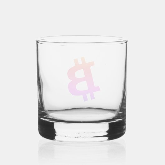 Bitcoin Miami Whisky Glas (Achterkant)
