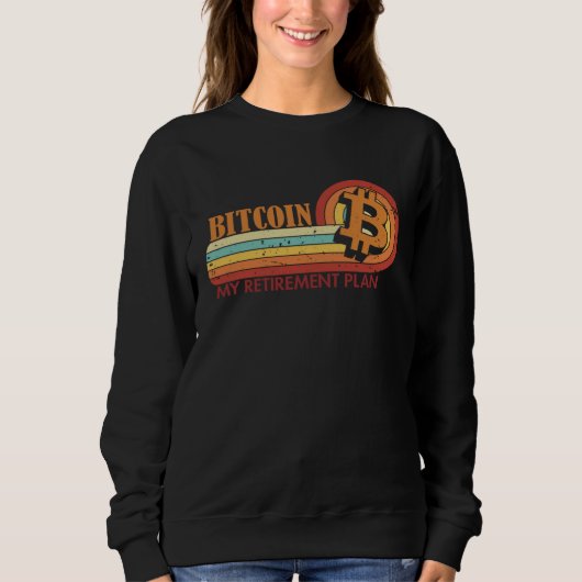 Bitcoin Mijn Pensioenplan Blockchains Crypto Bitc Trui (Voorkant)
