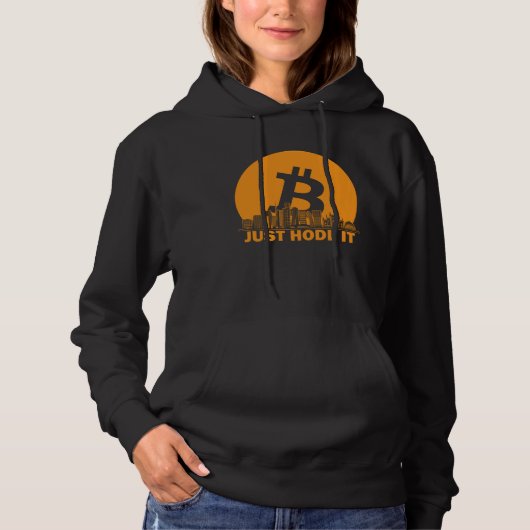 Bitcoin Milan Skyline  Milan Bitcoin Maximalist Hoodie (Voorkant)