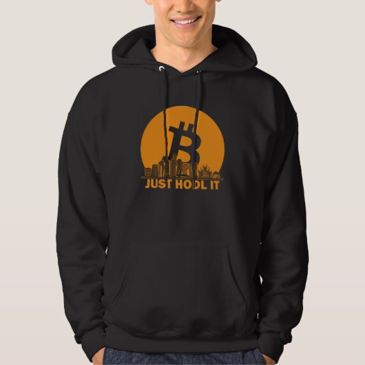 Bitcoin Milan Skyline  Milan Bitcoin Maximalist Hoodie (Voorkant)