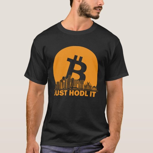 Bitcoin Milan Skyline  Milan Bitcoin Maximalist T-shirt (Voorkant)