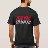 BITCOIN MINER CRYPTO CURRENCY T-Shirt (Achterkant)
