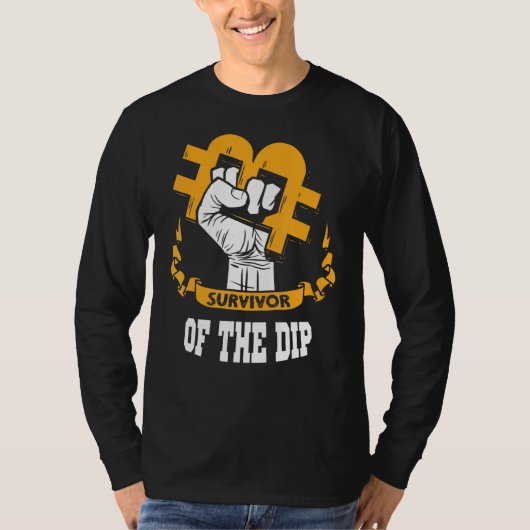 Bitcoin Miner Crypto Handelaar Btc Belegger Crypto T-shirt (Voorkant)
