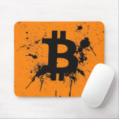  Bitcoin Mousepad Muismat (Met muis)