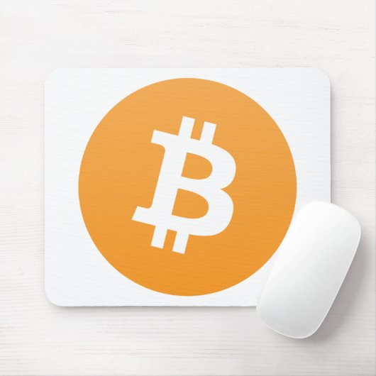 Bitcoin Muismat (Met muis)