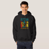 Bitcoin My Retirement Plan Digital Crypto Currency Hoodie (Voorkant volledig)