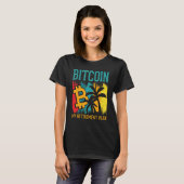 Bitcoin My Retirement Plan Digital Crypto Currency T-shirt (Voorkant volledig)