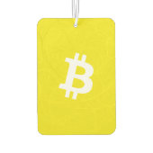 Bitcoin Neuron Geel Luchtverfrisser (Achterkant)