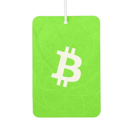 Bitcoin Neuron Green Luchtverfrisser (Voorkant)