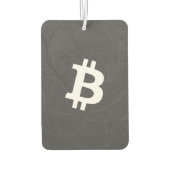 Bitcoin Neuron Grijs Luchtverfrisser (Achterkant)