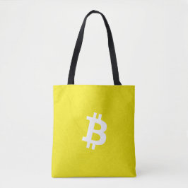 Bitcoin Neuron Yellow Tote Bag