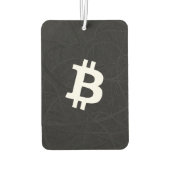 Bitcoin Neuron Zwart Luchtverfrisser (Achterkant)
