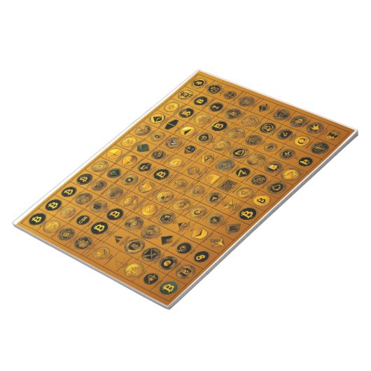 BITCOIN NOTITIEBLOK (Schuin)