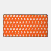 Bitcoin Oranje Bureaumat (Voorkant)