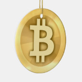 Bitcoin Ornament (Rechts)