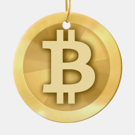 Bitcoin Ornament (Voorkant)
