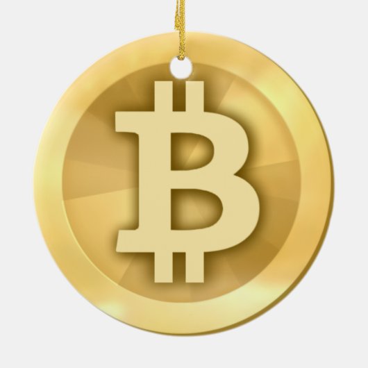 Bitcoin Ornament (Achterkant)