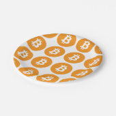 Bitcoin papieren Borden Papieren Bordje (Gekanteld)