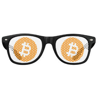 Bitcoin Party-bril Retro Zonnebril