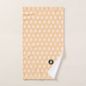 Bitcoin Perzik Bad Handdoek (Handdoek)