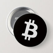 Bitcoin Pin Button (Large) (Voorkant /achterkant)