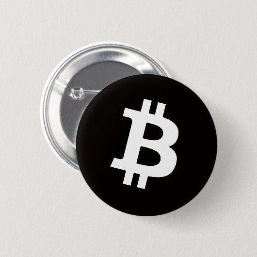 Bitcoin Pin Button (Medium) (Voorkant /achterkant)