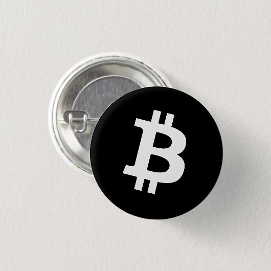 Bitcoin Pin Button (Small) (Voorkant /achterkant)
