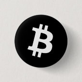 Bitcoin Pin Button (Small) (Voorkant)