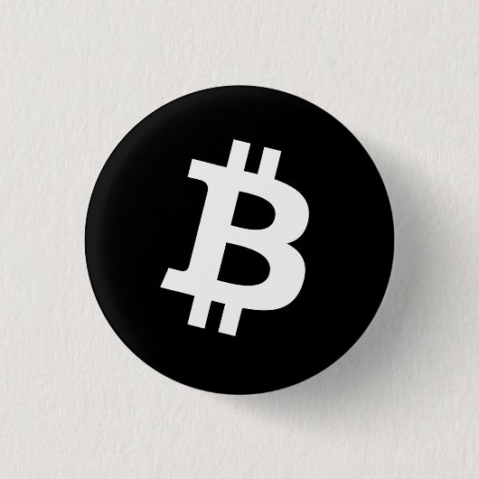 Bitcoin Pin Button (Small) (Voorkant)