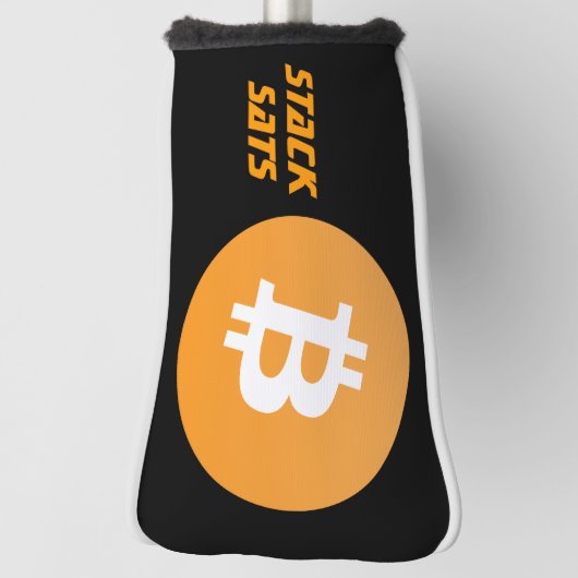 Bitcoin Putter Hoesje Golfheadcover (Draai 90)
