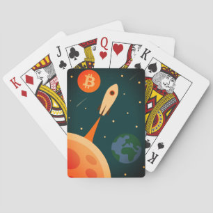 Bitcoin Raket Pokerkaarten