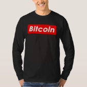 Bitcoin Rare Style Crypto T-shirt (Voorkant)