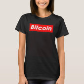 Bitcoin Rare Style Crypto T-shirt (Voorkant)
