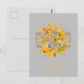 Bitcoin-regel Briefkaart (Voorkant / Achterkant)