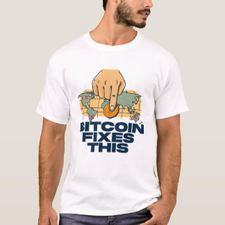 Bitcoin Repareert Dit - Bitcoin T-Shirt