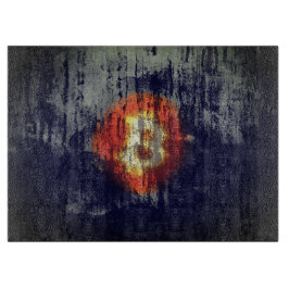 Bitcoin Resilient Art Snijplank