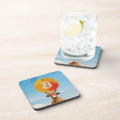 Bitcoin Resilient Bull Bier Onderzetter (Rechterzijde)