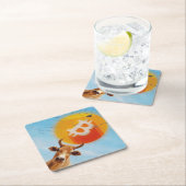 Bitcoin Resilient Bull Kartonnen Onderzetters (Insitu)