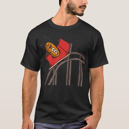 Bitcoin Roller Onderzetter T-shirt (Voorkant)