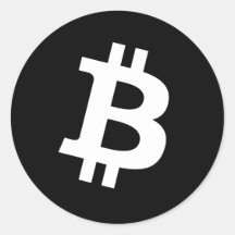 Bitcoin Ronde Sticker