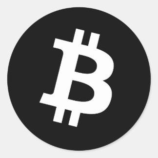 Bitcoin Ronde Sticker