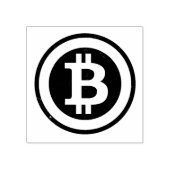 Bitcoin Rubber Stamp Rubberstempel (Afrduk)