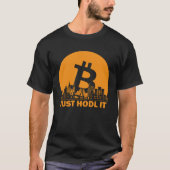 Bitcoin São Paulo Skyline São Paulo Bitcoin Maxim T-shirt (Voorkant)