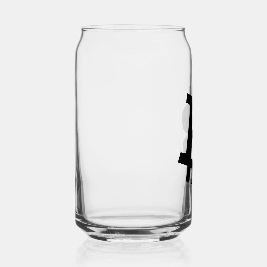 Bitcoin Simple Blikvorm Glas (Rechts)