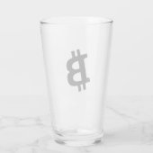 Bitcoin Simple Glas (Achterkant)