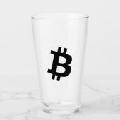Bitcoin Simple Glas (Voorkant)