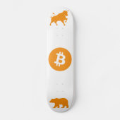 Bitcoin Skateboard (Voorkant)