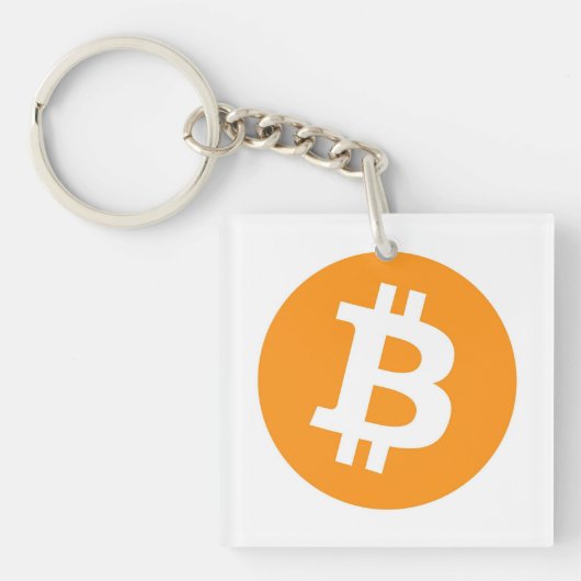 Bitcoin Sleutelring Sleutelhanger (voorkant)