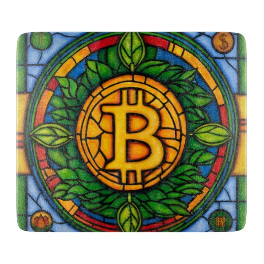 Bitcoin Snijplank (Voorkant)